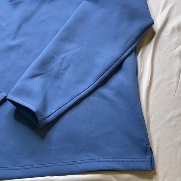 Kirkland Signature Blue Quarter Zip Pullovers - Picture 7 of 15